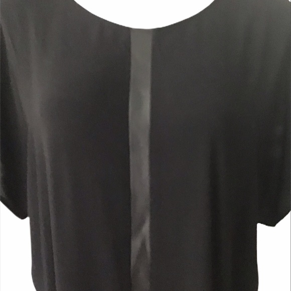 MADEWELL Leather Stripe Dolman Shift Dress - Picture 4 of 9